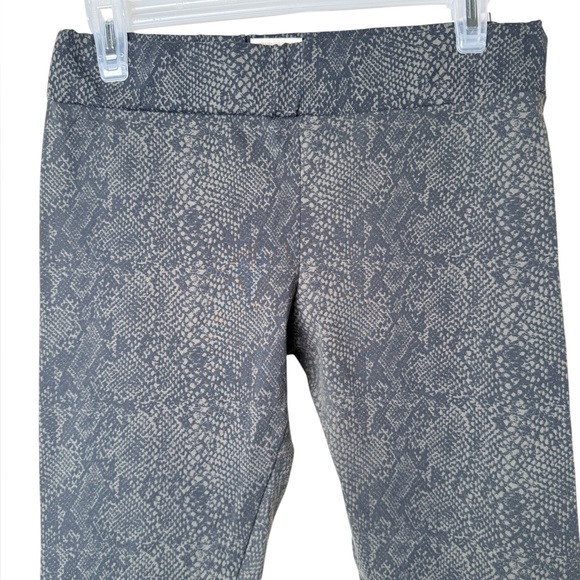Matty M Women's Skinny Pants - Snake Pattern Gray - Picture 2 of 4